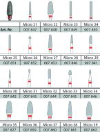 M+W SELECT HARTMETALLFRÄSER MICRO KREUZVERZAHNT FEIN