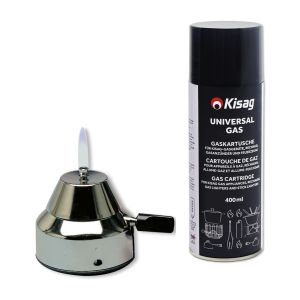 Kisag-Brenner mit Gas