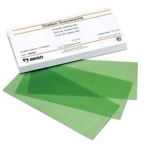 Glattes Gusswachs 0,3 mm