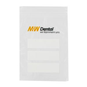 M+W Doppelkammerbeutel mit M+W Logo