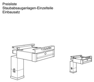 Zubehör zu SMARTair / -evo / EWL Schubladen-Absauganlagen 1