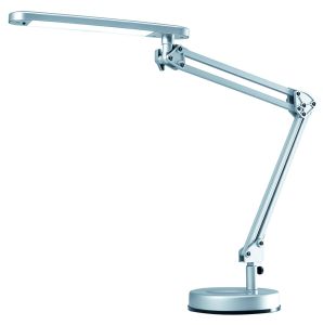 LED 4 Stars silber mit Fuß