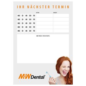 M+W Select Terminkärtchen