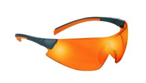 M+W Schutzbrille light orange