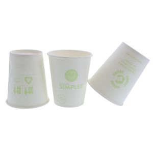 Simplee Bio Papierbecher 
