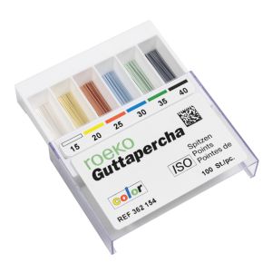 Guttapercha-Spitzen ISO color