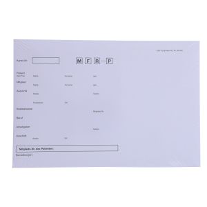 EDV Anschriftenaufkleber für Systemkartei DIN A5