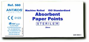 Sterile Papierspitzen Nr. 560 1