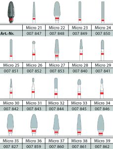 M+W SELECT HARTMETALLFRÄSER MICRO KREUZVERZAHNT FEIN