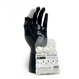 100/Beutel Fingerlinge Latex Gummi Fingerspitzen Kunststoff Schutzhandschuhe Set