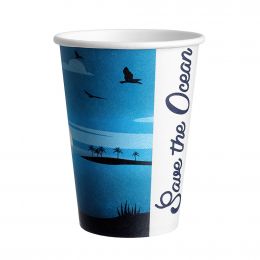 Papierbecher Save the Ocean