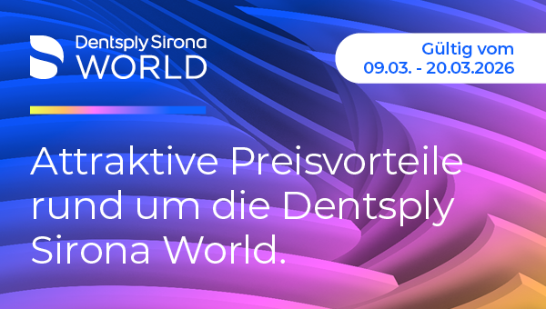 Dentsply Sirona World - Attraktive Preisvorteile vom 09.03.-20.03.2026